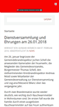 Mobile Screenshot of feuerwehr-biebesheim.de